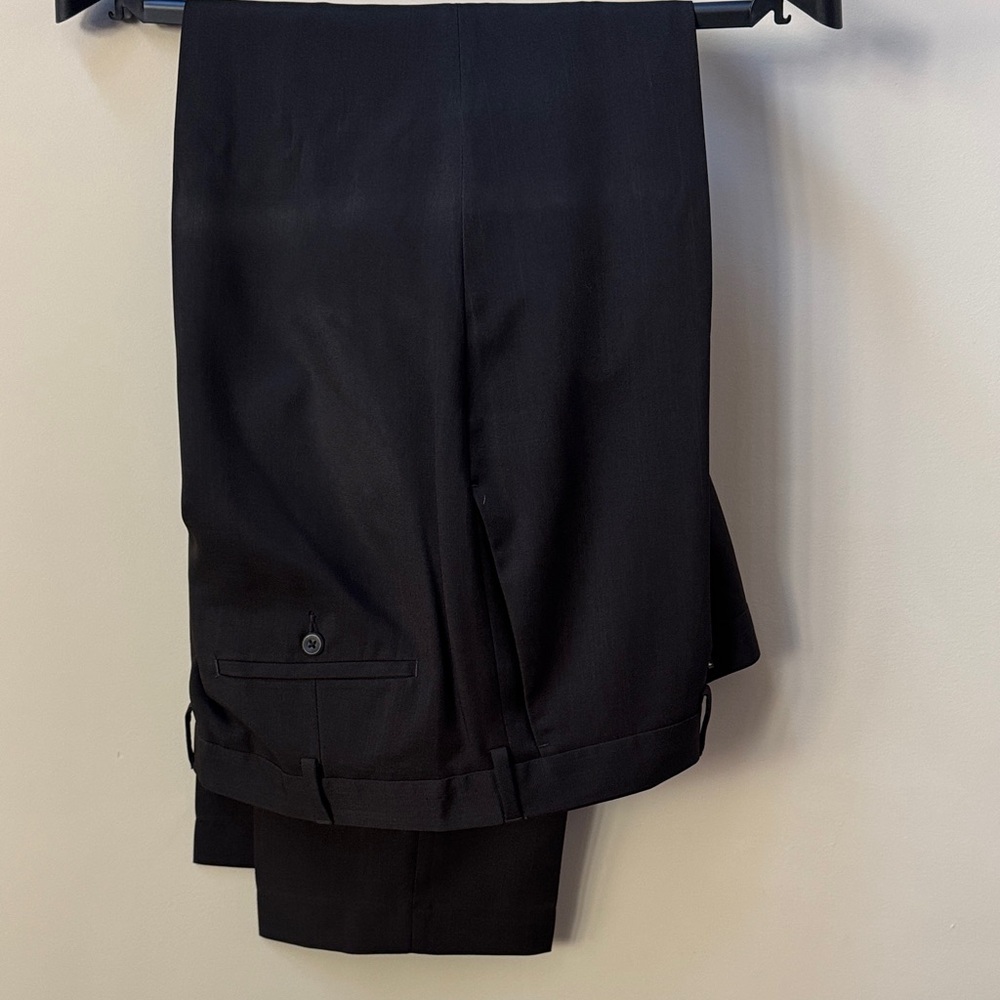 Perry Ellis Men's Elegant Black Dress Pants
